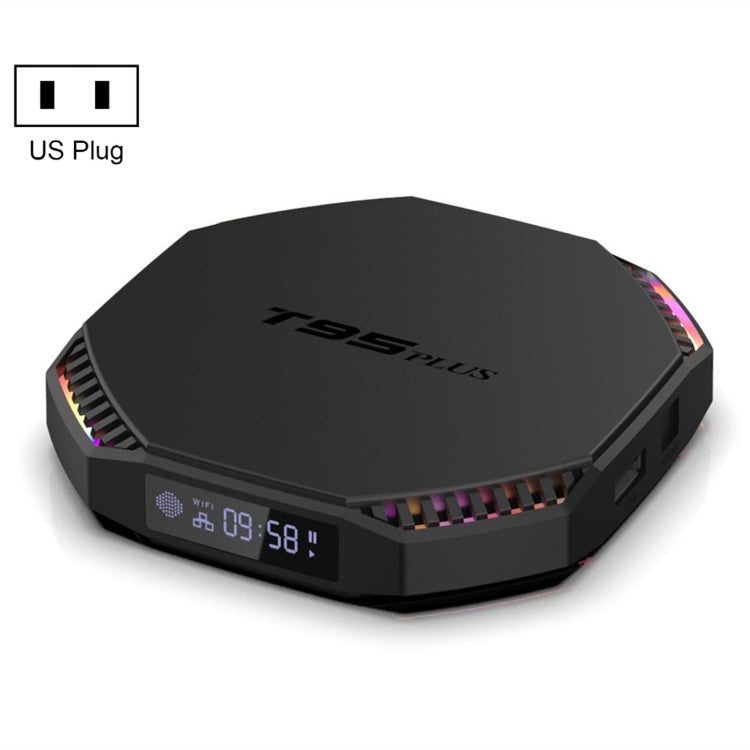 Set top box T95 Plus RK3566 Dual Wifi Bluetooth Smart TV,, 4GB+32GB, 8GB+64GB, 8GB+128GB