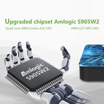 Set top box Tanix W2 Amlogic S905 Quad Core Android 11
