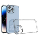 Custodia TPU trasparente per iPhone 14, 14 Plus, 14 Pro, 14 Pro M
