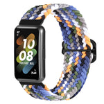 Cinturino per orologio con fibbia intrecciata in nylon, For Huawei Band 7