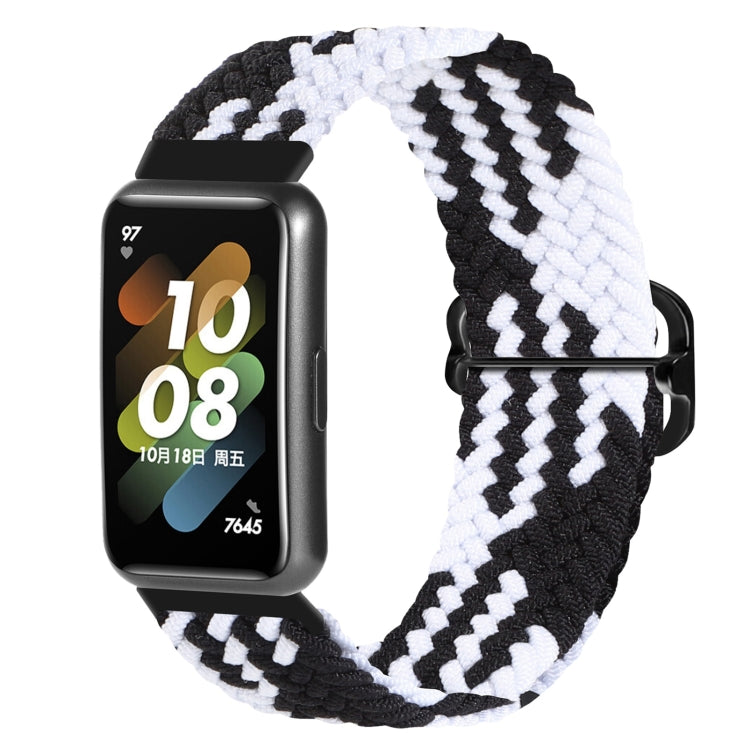 Cinturino per orologio con fibbia intrecciata in nylon, For Huawei Band 7