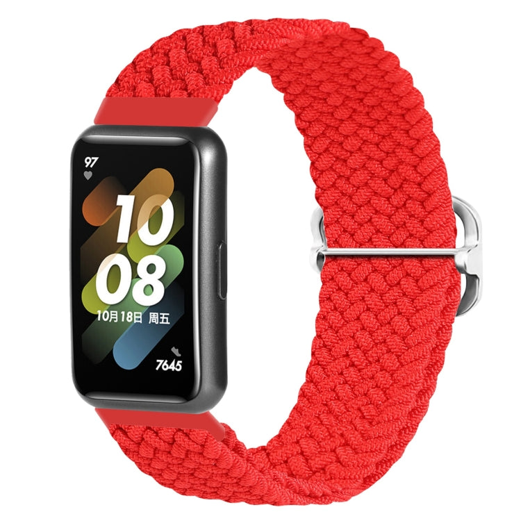 Cinturino per orologio con fibbia intrecciata in nylon, For Huawei Band 7