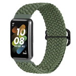 Cinturino per orologio con fibbia intrecciata in nylon, For Huawei Band 7