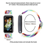 Cinturino per orologio con fibbia intrecciata in nylon, For Huawei Band 7