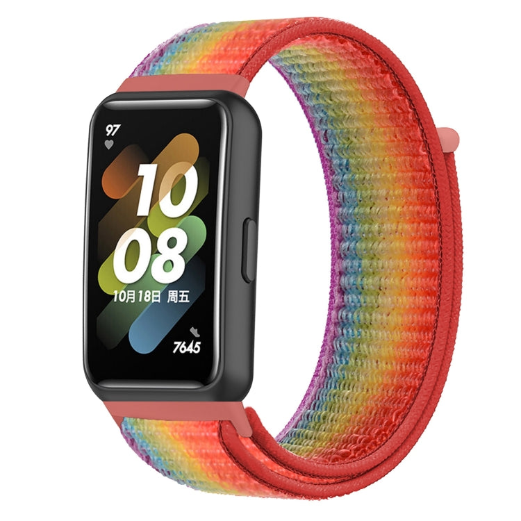 Cinturino per orologio con fibbia ad anello in nylon, For Huawei Band 7