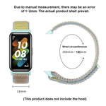 Cinturino per orologio con fibbia ad anello in nylon, For Huawei Band 7