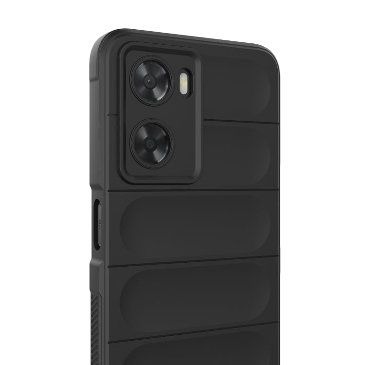 Magic Shield TPU + custodia per telefono in flanella, For OPPO A57 4G Global, For Honor Magic4