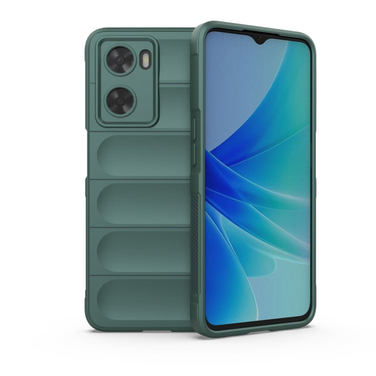 Magic Shield TPU + custodia per telefono in flanella, For OPPO A57 4G Global, For Honor Magic4