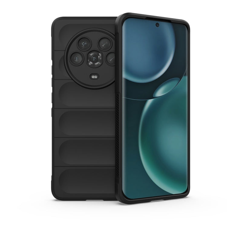 Magic Shield TPU + custodia per telefono in flanella, For OPPO A57 4G Global, For Honor Magic4