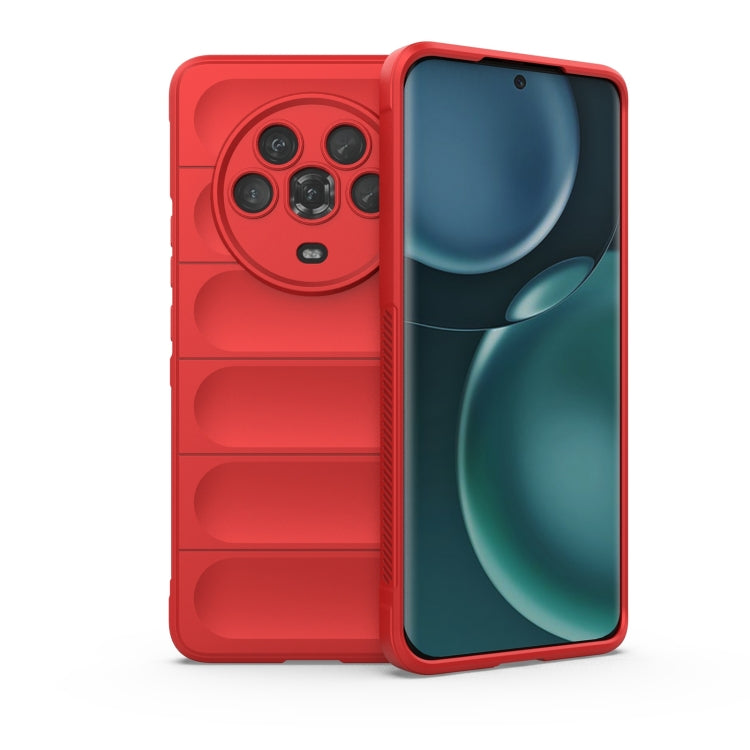 Magic Shield TPU + custodia per telefono in flanella, For OPPO A57 4G Global, For Honor Magic4