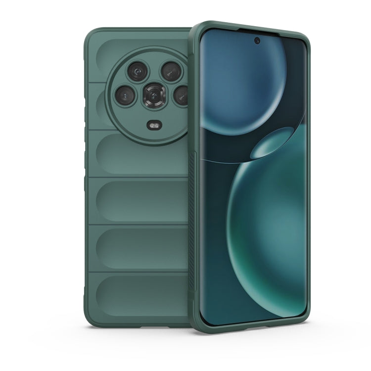 Magic Shield TPU + custodia per telefono in flanella, For OPPO A57 4G Global, For Honor Magic4