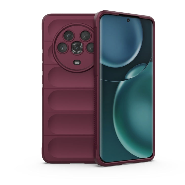 Magic Shield TPU + custodia per telefono in flanella, For OPPO A57 4G Global, For Honor Magic4