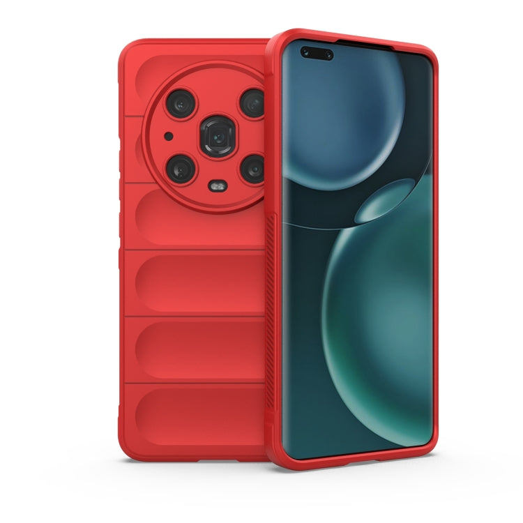 Magic Shield TPU + custodia per telefono in flanella, For Honor Magic4 Pro