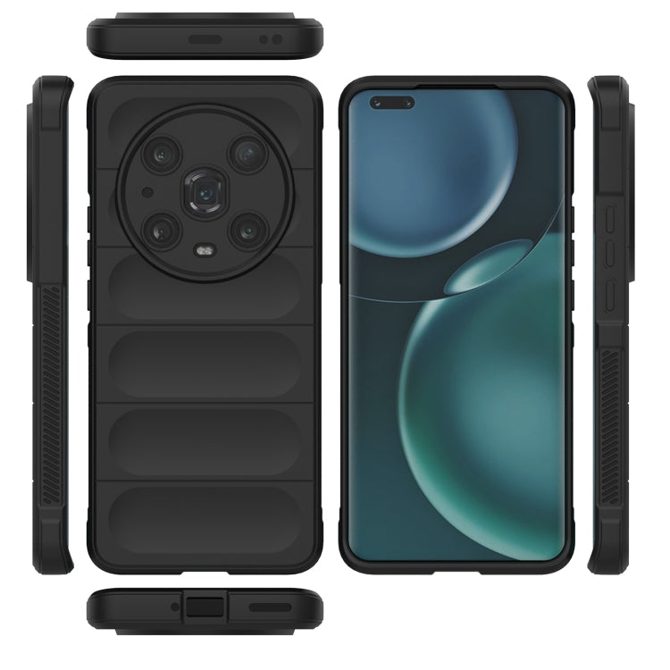 Magic Shield TPU + custodia per telefono in flanella, For Honor Magic4 Pro