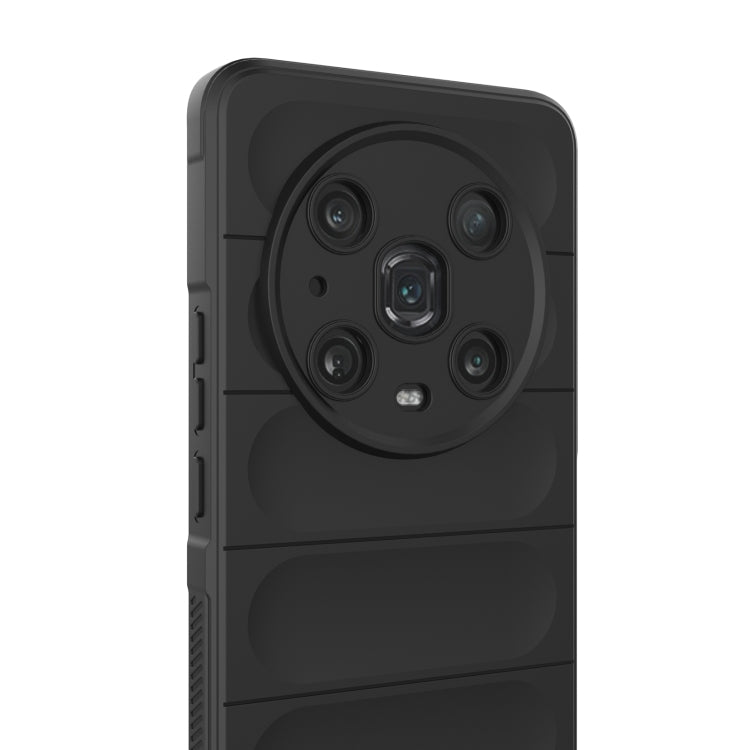 Magic Shield TPU + custodia per telefono in flanella, For Honor Magic4 Pro