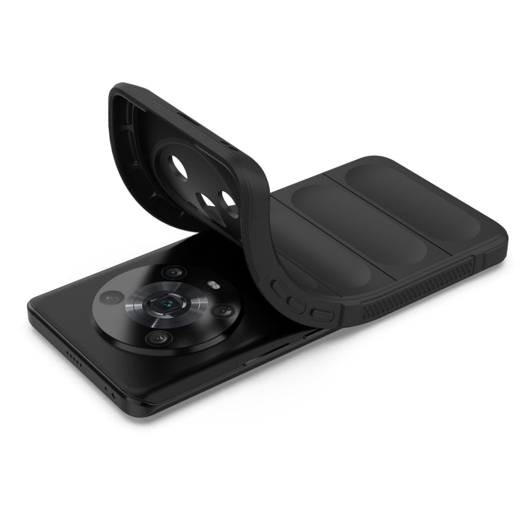 Magic Shield TPU + custodia per telefono in flanella, For Honor Magic4 Pro