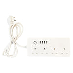 Multipresa smart 4 fori + 4 prese USB ZigBee e WiFi 13A