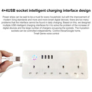 SM-SO301-K 4 fori + 4 prese multiple multiuso USB, presa UK, ZigBee 13A, WIFI  13A