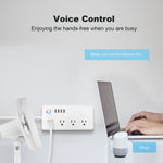 Multipresa WiFi ZigBee 10A 4 Prese + 4 USB 2.1A 2500W