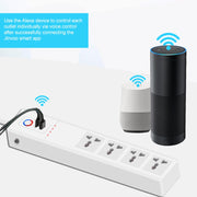 SM-SO306-M 4 fori + 2 prese multiple multiuso USB, ZigBee 10A, ZigBee 16A, WiFi 10A, WiFi 16A