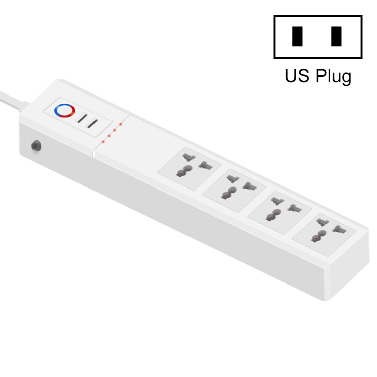 Multipresa smart 4 fori 2 USB ZigBee e WiFi 16A