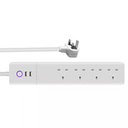SM-SO306-K 4 fori + 2 prese multiple multiuso USB, presa UK, ZigBee 10A, ZigBee 16A, WiFi 10A, WiFi 16A