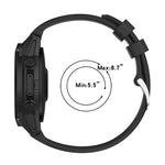 Cinturino in silicone da 22 mm, For Garmin Forerunner 955 / 255 / 745