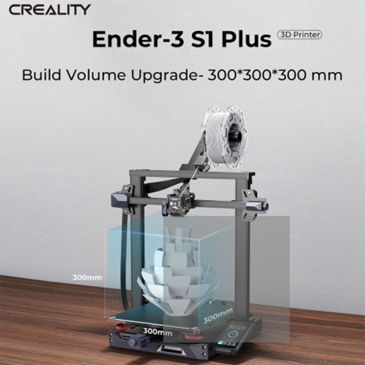 Ender-3 S1 Plus Stampante 3D full-metal Dual-gear di dimensioni maggiori, AU Plug, UK Plug, US Plug, EU Plug