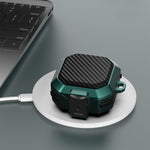 Custodia per auricolari anticaduta in fibra di carbonio con interruttore, For Samsung Galaxy Buds Live/Buds Pro/Buds 2/2 Pro