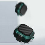 Custodia per auricolari anticaduta in fibra di carbonio con interruttore, For Samsung Galaxy Buds Live/Buds Pro/Buds 2/2 Pro