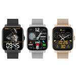 GT30 Smart Watch con schermo TFT da 1,69 pollici, Bnad in acciaio IP67 Supporto impermeabile Chiamata Bluetooth / Modalità sportive multiple, Steel Bnad
