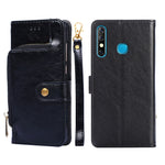 Custodia per cellulare in pelle con cerniera, For Infinix Hot 8/Hot 8 Lite/X650/X650B/Tecon Camon 12, For Infinix Hot 9/Note 7 Lite/X655C, For Infinix Hot 10 Lite/Smart 5, For Infinix Smart 4/X653, For Infinix Smart HD 2021/X612, For Itel Vision 1