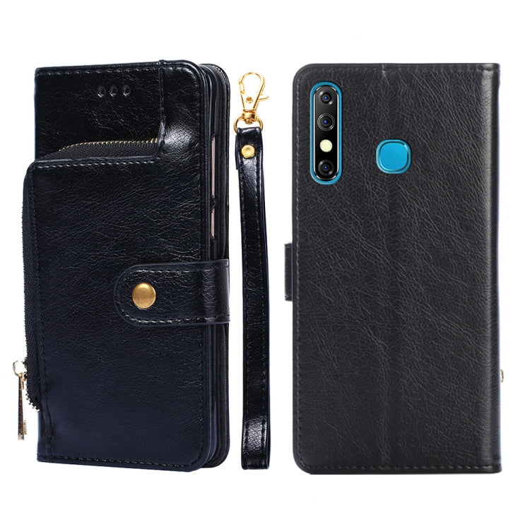 Custodia per cellulare in pelle con cerniera, For Infinix Hot 8/Hot 8 Lite/X650/X650B/Tecon Camon 12, For Infinix Hot 9/Note 7 Lite/X655C, For Infinix Hot 10 Lite/Smart 5, For Infinix Smart 4/X653, For Infinix Smart HD 2021/X612, For Itel Vision 1