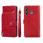 Custodia per cellulare in pelle con cerniera, For Infinix Hot 8/Hot 8 Lite/X650/X650B/Tecon Camon 12, For Infinix Hot 9/Note 7 Lite/X655C, For Infinix Hot 10 Lite/Smart 5, For Infinix Smart 4/X653, For Infinix Smart HD 2021/X612, For Itel Vision 1