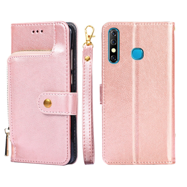 Custodia per cellulare in pelle con cerniera, For Infinix Hot 8/Hot 8 Lite/X650/X650B/Tecon Camon 12, For Infinix Hot 9/Note 7 Lite/X655C, For Infinix Hot 10 Lite/Smart 5, For Infinix Smart 4/X653, For Infinix Smart HD 2021/X612, For Itel Vision 1