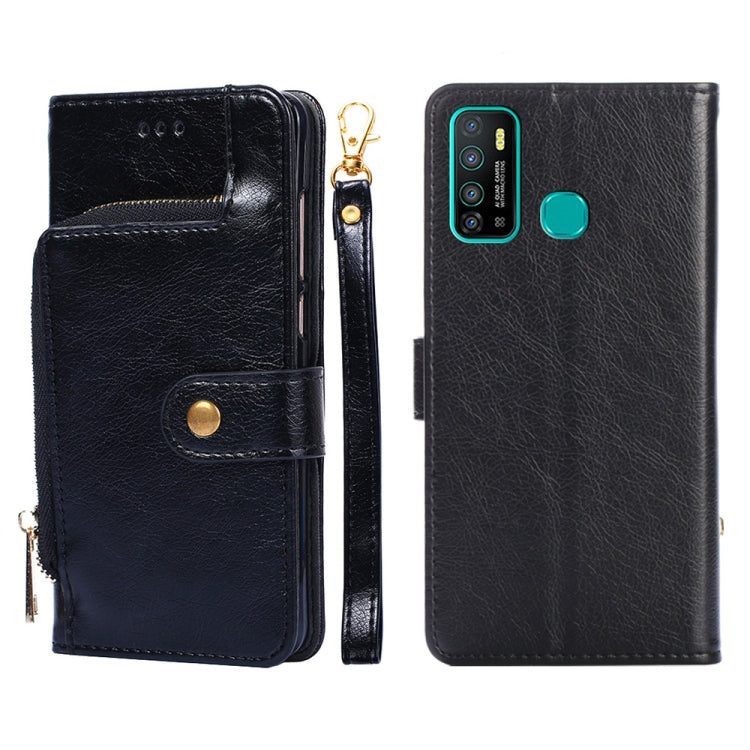 Custodia per cellulare in pelle con cerniera, For Infinix Hot 8/Hot 8 Lite/X650/X650B/Tecon Camon 12, For Infinix Hot 9/Note 7 Lite/X655C, For Infinix Hot 10 Lite/Smart 5, For Infinix Smart 4/X653, For Infinix Smart HD 2021/X612, For Itel Vision 1