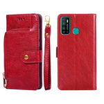 Custodia per cellulare in pelle con cerniera, For Infinix Hot 8/Hot 8 Lite/X650/X650B/Tecon Camon 12, For Infinix Hot 9/Note 7 Lite/X655C, For Infinix Hot 10 Lite/Smart 5, For Infinix Smart 4/X653, For Infinix Smart HD 2021/X612, For Itel Vision 1