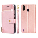 Custodia per cellulare in pelle con cerniera, For Infinix Hot 8/Hot 8 Lite/X650/X650B/Tecon Camon 12, For Infinix Hot 9/Note 7 Lite/X655C, For Infinix Hot 10 Lite/Smart 5, For Infinix Smart 4/X653, For Infinix Smart HD 2021/X612, For Itel Vision 1