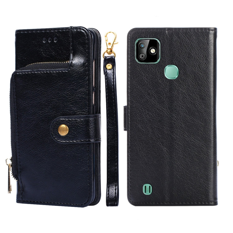 Custodia per cellulare in pelle con cerniera, For Infinix Hot 8/Hot 8 Lite/X650/X650B/Tecon Camon 12, For Infinix Hot 9/Note 7 Lite/X655C, For Infinix Hot 10 Lite/Smart 5, For Infinix Smart 4/X653, For Infinix Smart HD 2021/X612, For Itel Vision 1