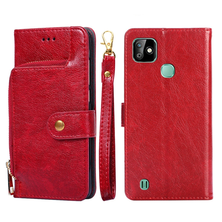 Custodia per cellulare in pelle con cerniera, For Infinix Hot 8/Hot 8 Lite/X650/X650B/Tecon Camon 12, For Infinix Hot 9/Note 7 Lite/X655C, For Infinix Hot 10 Lite/Smart 5, For Infinix Smart 4/X653, For Infinix Smart HD 2021/X612, For Itel Vision 1