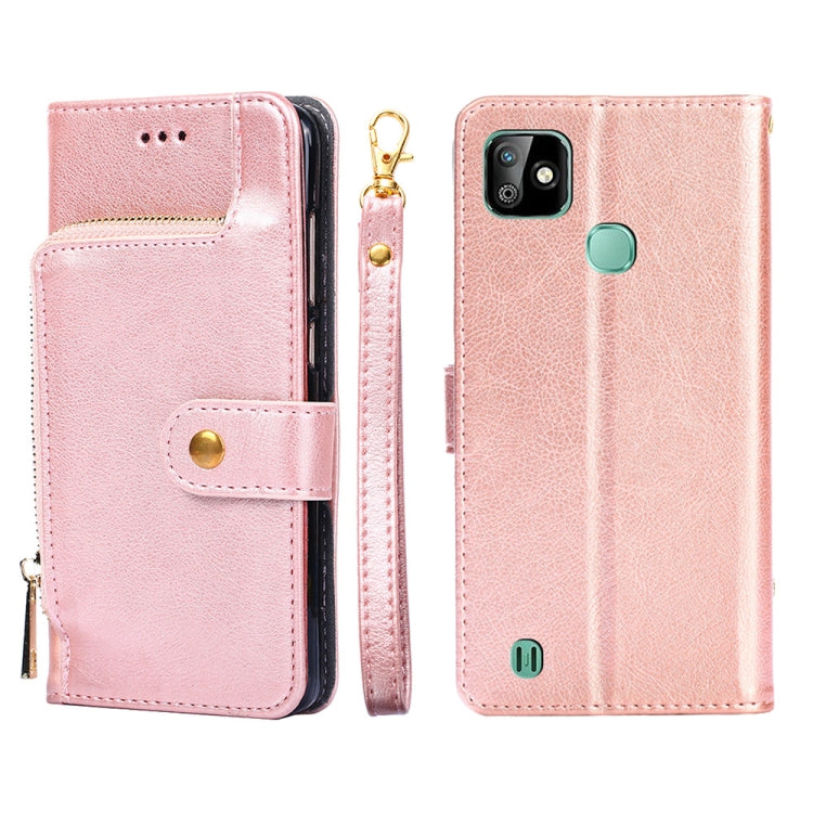 Custodia per cellulare in pelle con cerniera, For Infinix Hot 8/Hot 8 Lite/X650/X650B/Tecon Camon 12, For Infinix Hot 9/Note 7 Lite/X655C, For Infinix Hot 10 Lite/Smart 5, For Infinix Smart 4/X653, For Infinix Smart HD 2021/X612, For Itel Vision 1