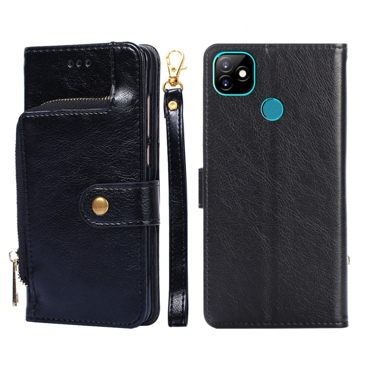 Custodia per cellulare in pelle con cerniera, For Infinix Hot 8/Hot 8 Lite/X650/X650B/Tecon Camon 12, For Infinix Hot 9/Note 7 Lite/X655C, For Infinix Hot 10 Lite/Smart 5, For Infinix Smart 4/X653, For Infinix Smart HD 2021/X612, For Itel Vision 1