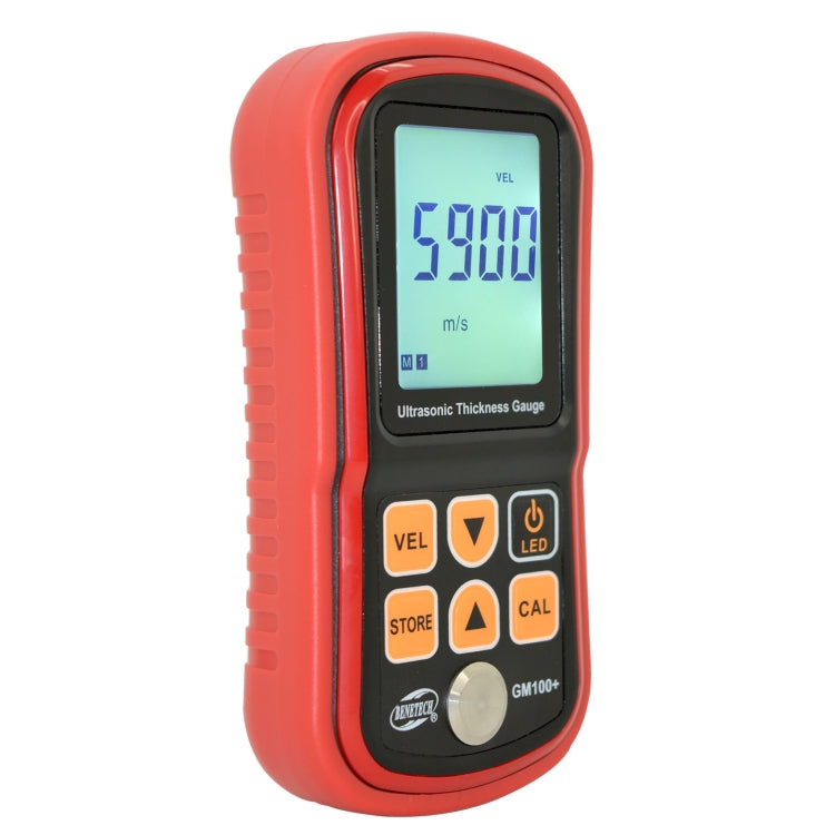 BENETECH GM100+ Ultrasonic Thickness Gauge, Battery Not Included, GM100+