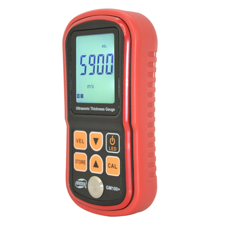 BENETECH GM100+ Ultrasonic Thickness Gauge, Battery Not Included, GM100+