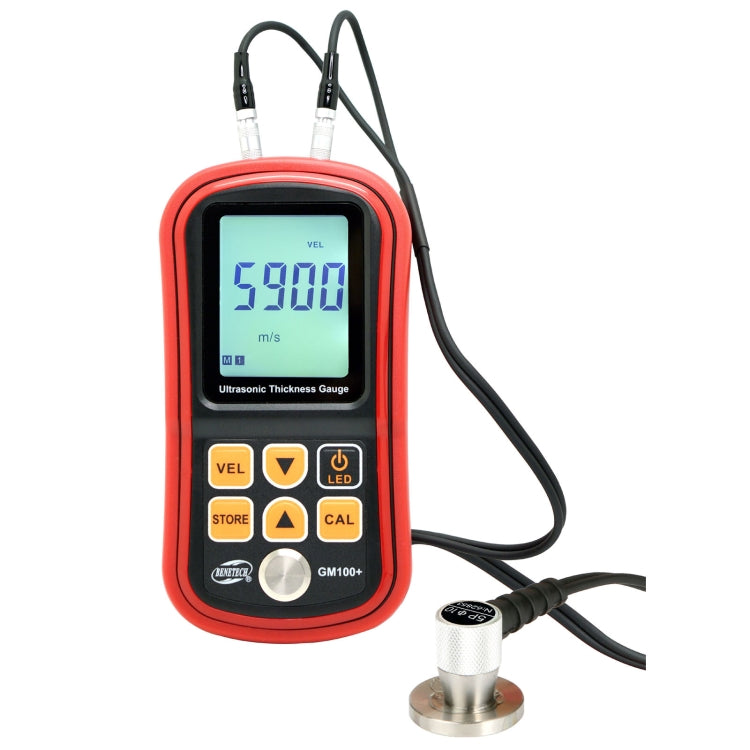 BENETECH GM100+ Ultrasonic Thickness Gauge, Battery Not Included, GM100+