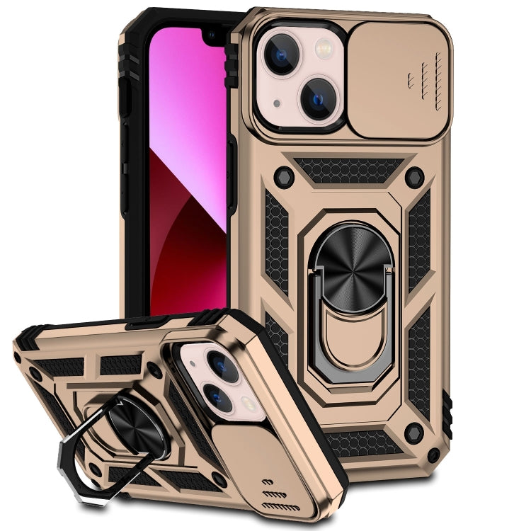 Custodia con copertura scorrevole per iPhone 14