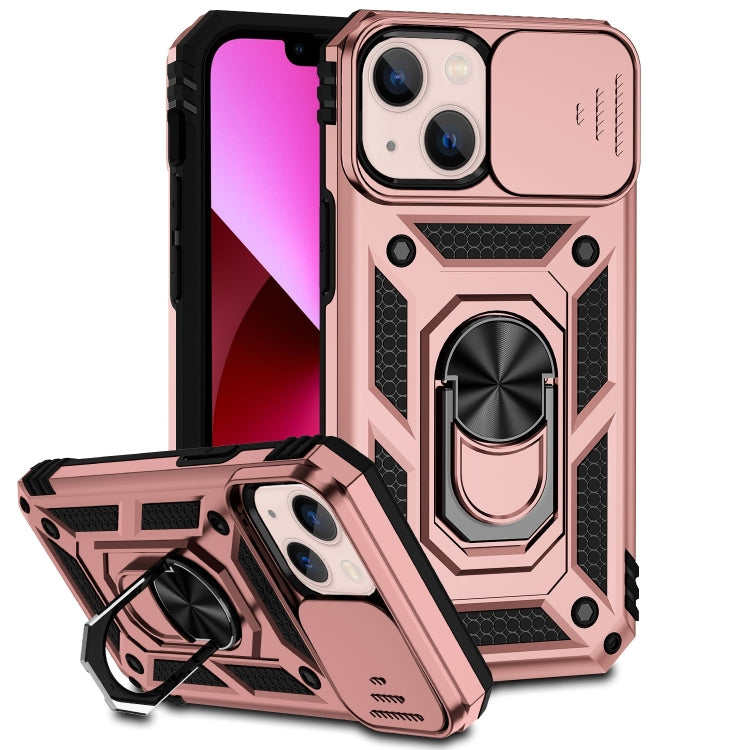 Custodia con copertura scorrevole per iPhone 14