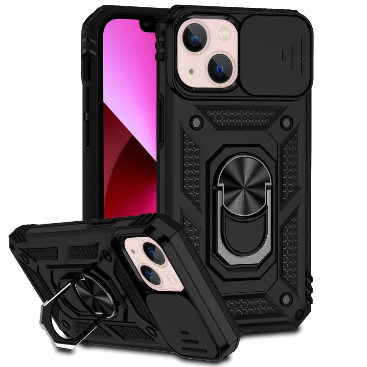 Custodia con copertura scorrevole per iPhone 14