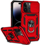 Custodia con copertura scorrevole per iPhone 14