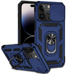 Custodia con copertura scorrevole per iPhone 14